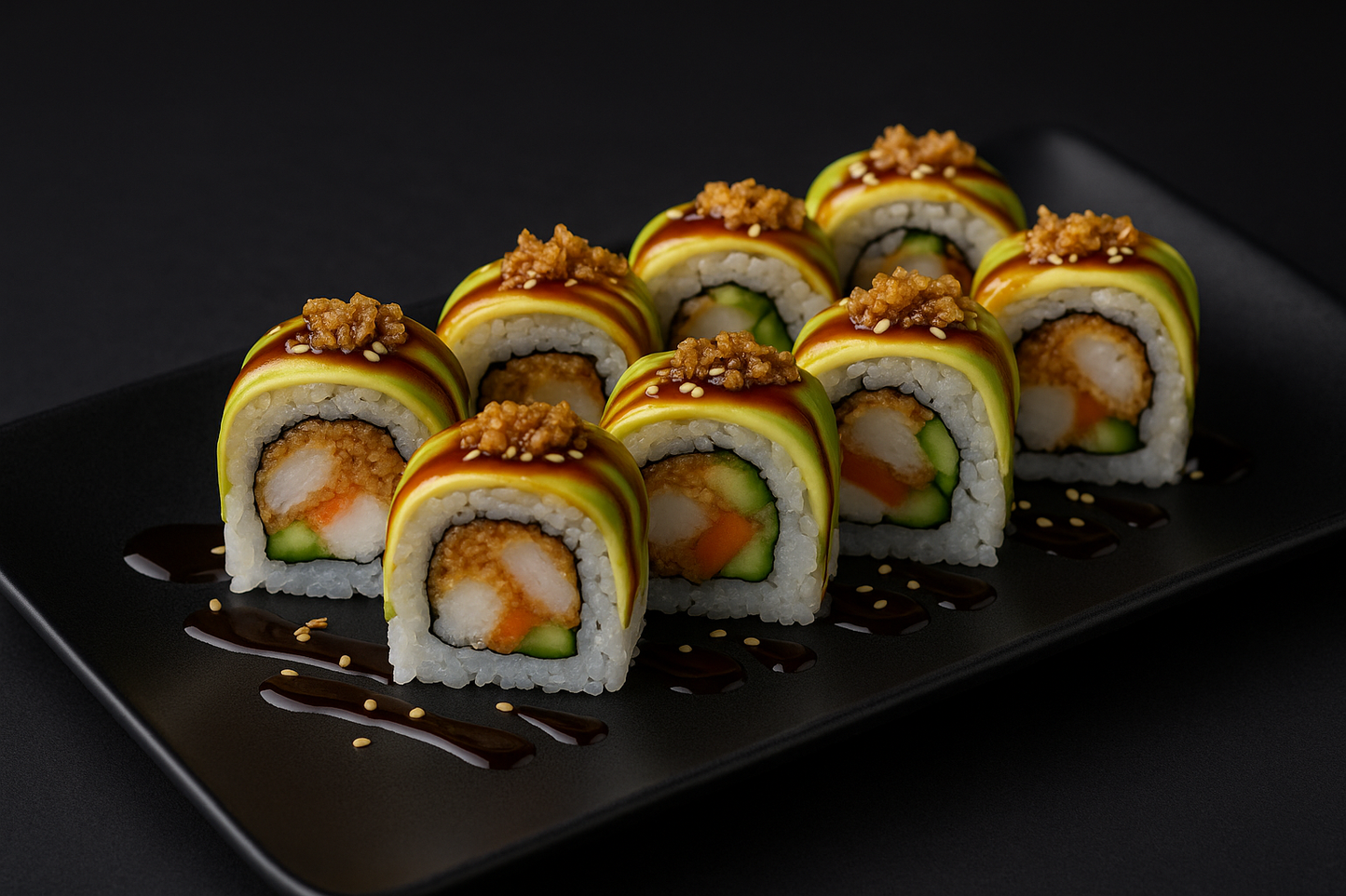 Roll Ajo Teriyaki