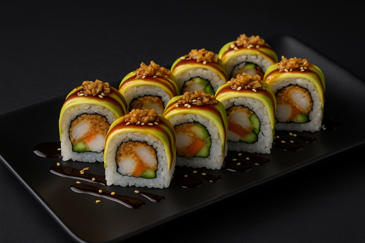 Roll Ajo Teriyaki